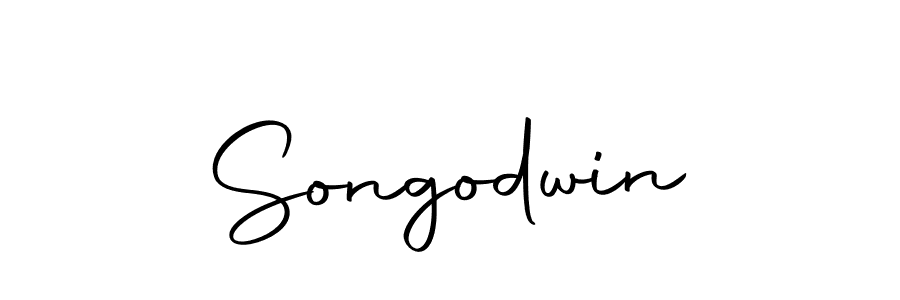 Design your own signature with our free online signature maker. With this signature software, you can create a handwritten (Autography-DOLnW) signature for name Songodwin. Songodwin signature style 10 images and pictures png