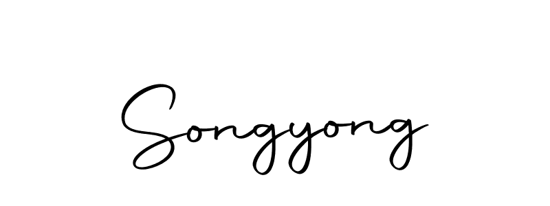How to make Songyong signature? Autography-DOLnW is a professional autograph style. Create handwritten signature for Songyong name. Songyong signature style 10 images and pictures png