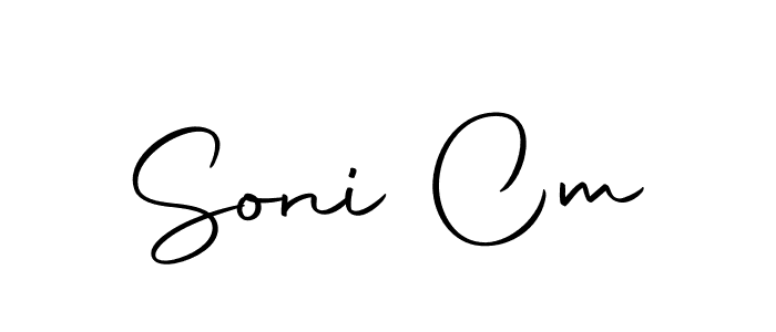 Once you've used our free online signature maker to create your best signature Autography-DOLnW style, it's time to enjoy all of the benefits that Soni Cm name signing documents. Soni Cm signature style 10 images and pictures png