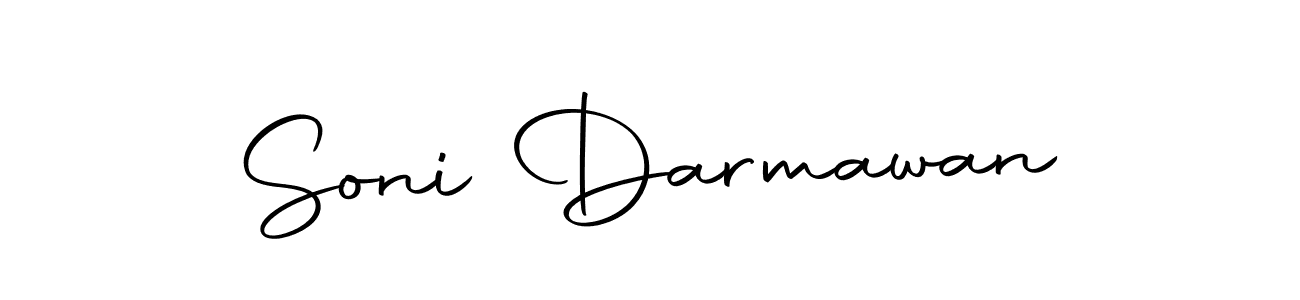 Soni Darmawan stylish signature style. Best Handwritten Sign (Autography-DOLnW) for my name. Handwritten Signature Collection Ideas for my name Soni Darmawan. Soni Darmawan signature style 10 images and pictures png