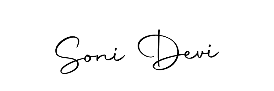 You can use this online signature creator to create a handwritten signature for the name Soni Devi. This is the best online autograph maker. Soni Devi signature style 10 images and pictures png