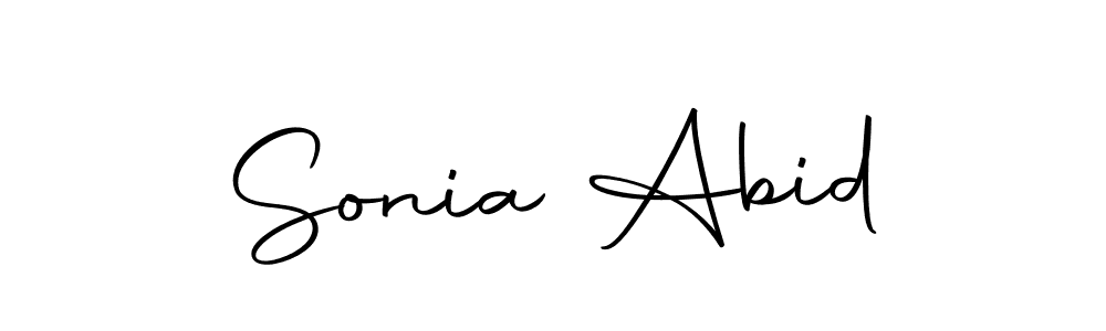 Also You can easily find your signature by using the search form. We will create Sonia Abid name handwritten signature images for you free of cost using Autography-DOLnW sign style. Sonia Abid signature style 10 images and pictures png