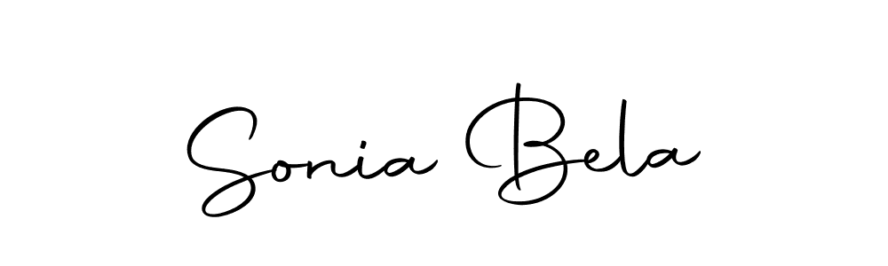 Sonia Bela stylish signature style. Best Handwritten Sign (Autography-DOLnW) for my name. Handwritten Signature Collection Ideas for my name Sonia Bela. Sonia Bela signature style 10 images and pictures png