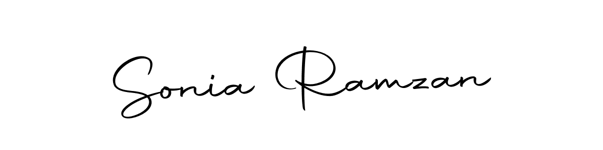 Make a beautiful signature design for name Sonia Ramzan. Use this online signature maker to create a handwritten signature for free. Sonia Ramzan signature style 10 images and pictures png