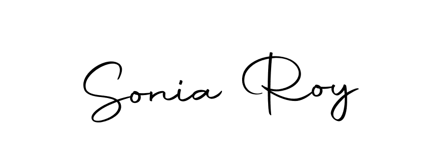 Make a short Sonia Roy signature style. Manage your documents anywhere anytime using Autography-DOLnW. Create and add eSignatures, submit forms, share and send files easily. Sonia Roy signature style 10 images and pictures png