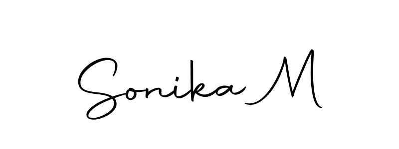 Also You can easily find your signature by using the search form. We will create Sonika M name handwritten signature images for you free of cost using Autography-DOLnW sign style. Sonika M signature style 10 images and pictures png