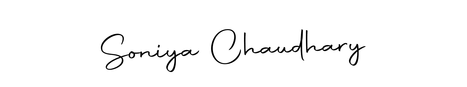 Also we have Soniya Chaudhary name is the best signature style. Create professional handwritten signature collection using Autography-DOLnW autograph style. Soniya Chaudhary signature style 10 images and pictures png