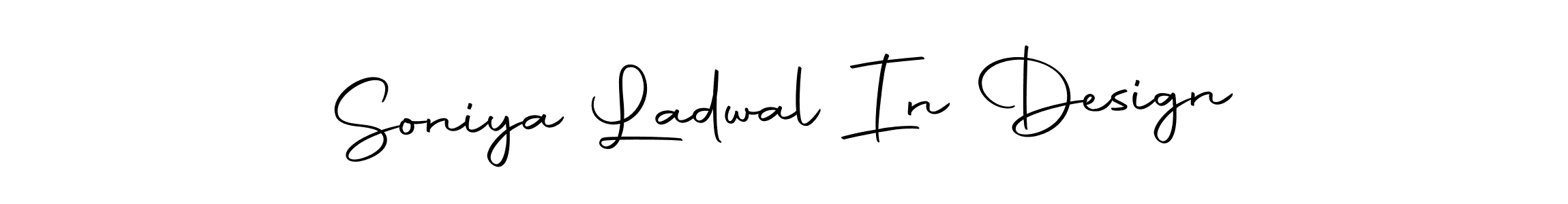 if you are searching for the best signature style for your name Soniya Ladwal In Design. so please give up your signature search. here we have designed multiple signature styles  using Autography-DOLnW. Soniya Ladwal In Design signature style 10 images and pictures png