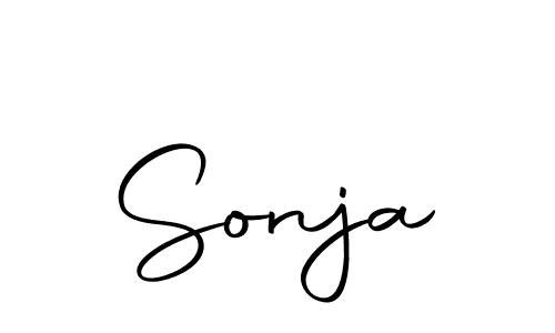 Create a beautiful signature design for name Sonja. With this signature (Autography-DOLnW) fonts, you can make a handwritten signature for free. Sonja signature style 10 images and pictures png