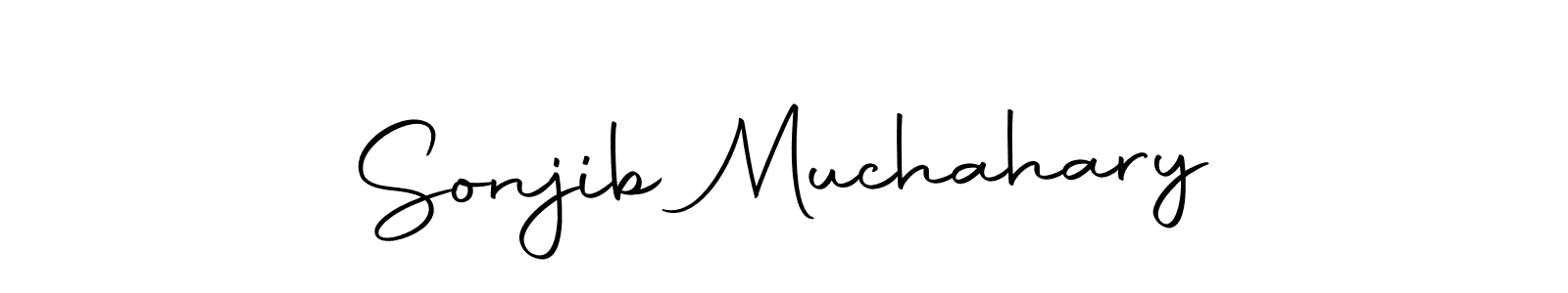 Make a beautiful signature design for name Sonjib Muchahary. Use this online signature maker to create a handwritten signature for free. Sonjib Muchahary signature style 10 images and pictures png