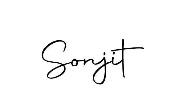 How to make Sonjit signature? Autography-DOLnW is a professional autograph style. Create handwritten signature for Sonjit name. Sonjit signature style 10 images and pictures png