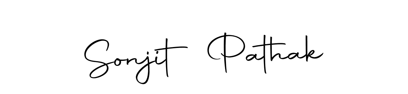 This is the best signature style for the Sonjit Pathak name. Also you like these signature font (Autography-DOLnW). Mix name signature. Sonjit Pathak signature style 10 images and pictures png