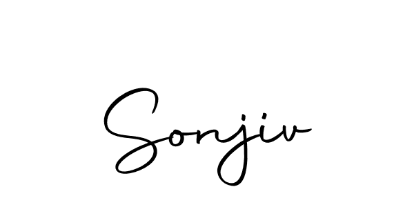Here are the top 10 professional signature styles for the name Sonjiv. These are the best autograph styles you can use for your name. Sonjiv signature style 10 images and pictures png