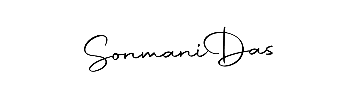 Make a beautiful signature design for name Sonmani  Das. Use this online signature maker to create a handwritten signature for free. Sonmani  Das signature style 10 images and pictures png