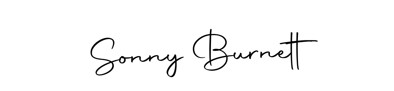 Autography-DOLnW is a professional signature style that is perfect for those who want to add a touch of class to their signature. It is also a great choice for those who want to make their signature more unique. Get Sonny Burnett name to fancy signature for free. Sonny Burnett signature style 10 images and pictures png