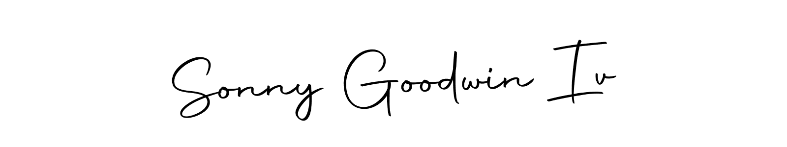 Also we have Sonny Goodwin Iv name is the best signature style. Create professional handwritten signature collection using Autography-DOLnW autograph style. Sonny Goodwin Iv signature style 10 images and pictures png