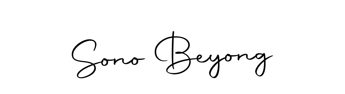 Here are the top 10 professional signature styles for the name Sono Beyong. These are the best autograph styles you can use for your name. Sono Beyong signature style 10 images and pictures png