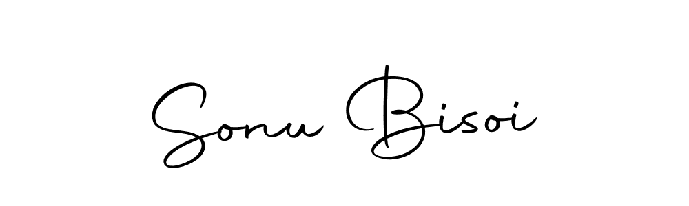 Create a beautiful signature design for name Sonu Bisoi. With this signature (Autography-DOLnW) fonts, you can make a handwritten signature for free. Sonu Bisoi signature style 10 images and pictures png