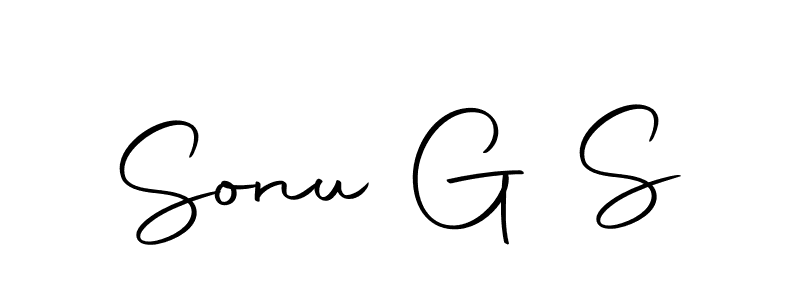 Similarly Autography-DOLnW is the best handwritten signature design. Signature creator online .You can use it as an online autograph creator for name Sonu G S. Sonu G S signature style 10 images and pictures png