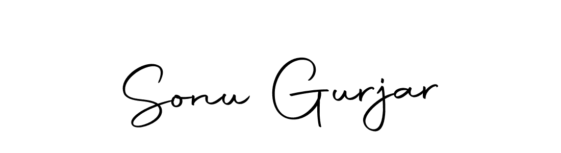Similarly Autography-DOLnW is the best handwritten signature design. Signature creator online .You can use it as an online autograph creator for name Sonu Gurjar. Sonu Gurjar signature style 10 images and pictures png