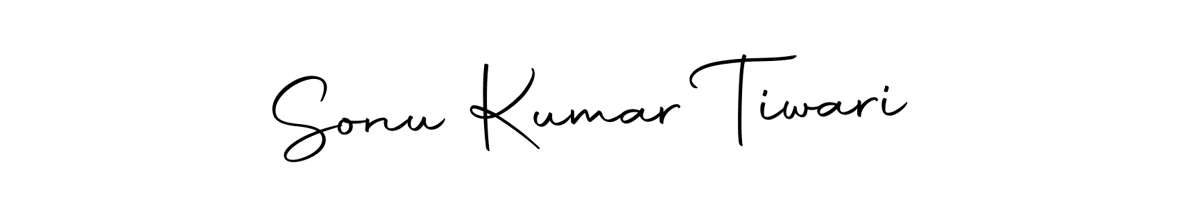 Design your own signature with our free online signature maker. With this signature software, you can create a handwritten (Autography-DOLnW) signature for name Sonu Kumar Tiwari. Sonu Kumar Tiwari signature style 10 images and pictures png