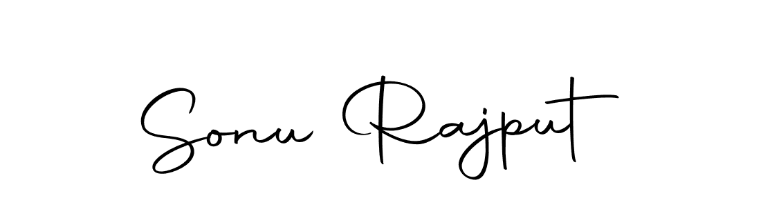 Use a signature maker to create a handwritten signature online. With this signature software, you can design (Autography-DOLnW) your own signature for name Sonu Rajput. Sonu Rajput signature style 10 images and pictures png