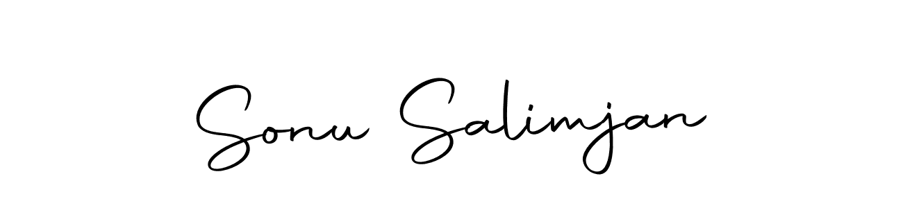 if you are searching for the best signature style for your name Sonu Salimjan. so please give up your signature search. here we have designed multiple signature styles  using Autography-DOLnW. Sonu Salimjan signature style 10 images and pictures png