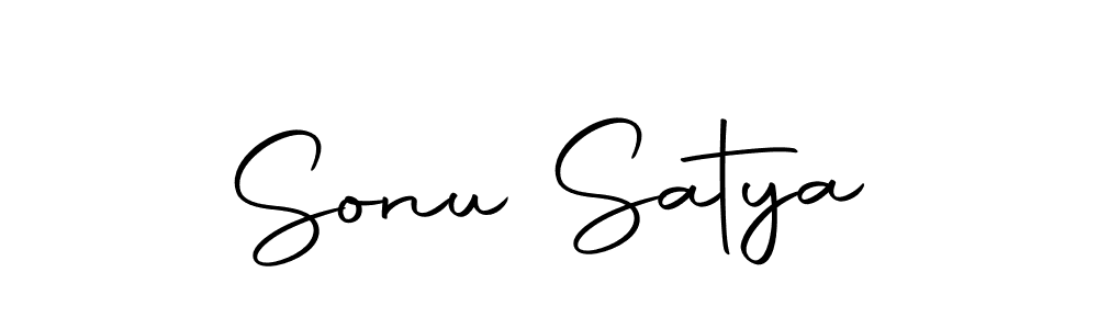 if you are searching for the best signature style for your name Sonu Satya. so please give up your signature search. here we have designed multiple signature styles  using Autography-DOLnW. Sonu Satya signature style 10 images and pictures png