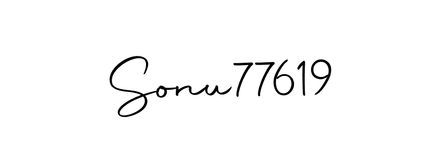You can use this online signature creator to create a handwritten signature for the name Sonu77619. This is the best online autograph maker. Sonu77619 signature style 10 images and pictures png