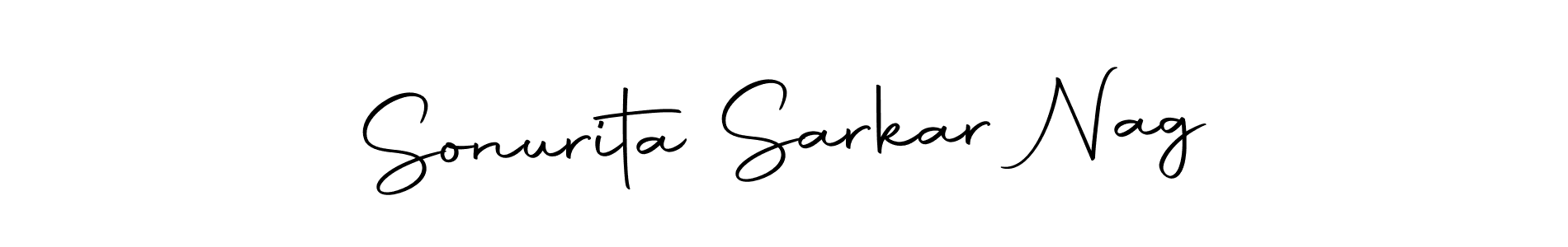 Design your own signature with our free online signature maker. With this signature software, you can create a handwritten (Autography-DOLnW) signature for name Sonurita Sarkar Nag. Sonurita Sarkar Nag signature style 10 images and pictures png