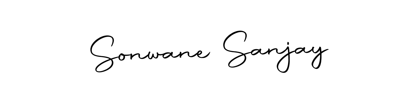 Use a signature maker to create a handwritten signature online. With this signature software, you can design (Autography-DOLnW) your own signature for name Sonwane Sanjay. Sonwane Sanjay signature style 10 images and pictures png