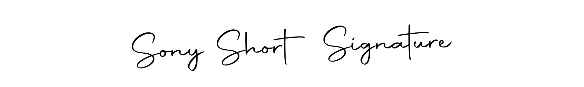 Sony Short Signature stylish signature style. Best Handwritten Sign (Autography-DOLnW) for my name. Handwritten Signature Collection Ideas for my name Sony Short Signature. Sony Short Signature signature style 10 images and pictures png