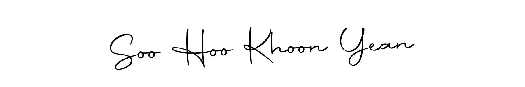 You should practise on your own different ways (Autography-DOLnW) to write your name (Soo Hoo Khoon Yean) in signature. don't let someone else do it for you. Soo Hoo Khoon Yean signature style 10 images and pictures png