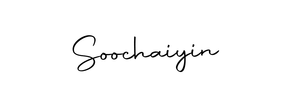 You should practise on your own different ways (Autography-DOLnW) to write your name (Soochaiyin) in signature. don't let someone else do it for you. Soochaiyin signature style 10 images and pictures png