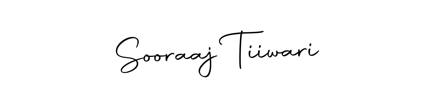 How to make Sooraaj Tiiwari signature? Autography-DOLnW is a professional autograph style. Create handwritten signature for Sooraaj Tiiwari name. Sooraaj Tiiwari signature style 10 images and pictures png