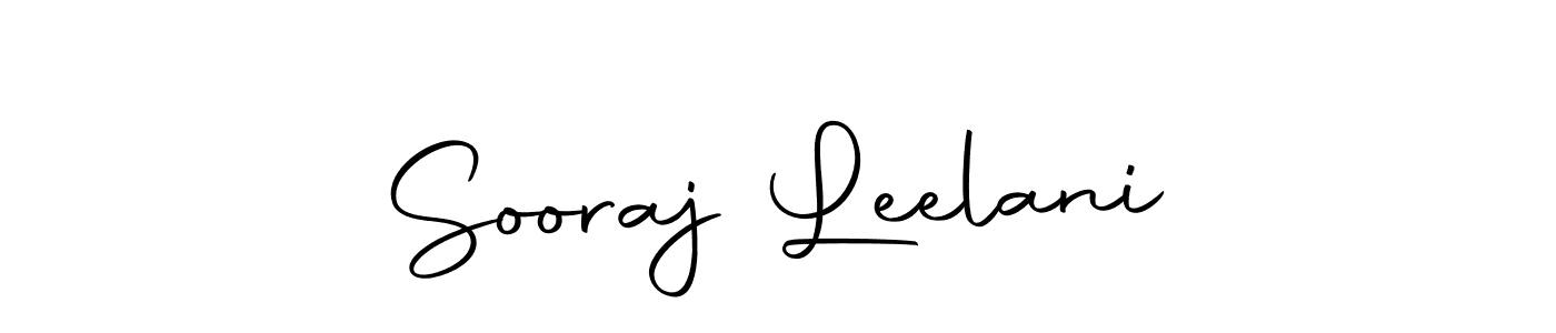 It looks lik you need a new signature style for name Sooraj Leelani. Design unique handwritten (Autography-DOLnW) signature with our free signature maker in just a few clicks. Sooraj Leelani signature style 10 images and pictures png