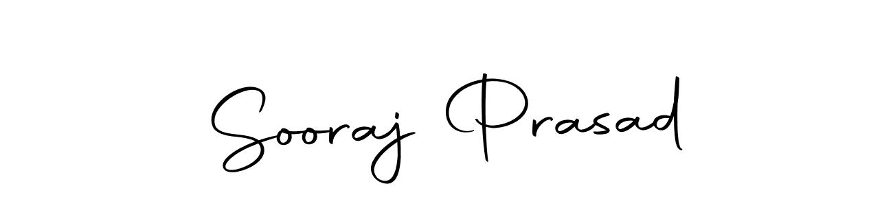 Make a short Sooraj Prasad signature style. Manage your documents anywhere anytime using Autography-DOLnW. Create and add eSignatures, submit forms, share and send files easily. Sooraj Prasad signature style 10 images and pictures png