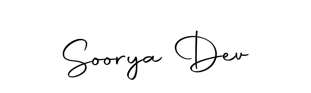It looks lik you need a new signature style for name Soorya Dev. Design unique handwritten (Autography-DOLnW) signature with our free signature maker in just a few clicks. Soorya Dev signature style 10 images and pictures png