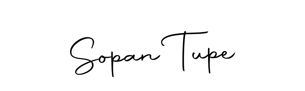 How to make Sopan Tupe signature? Autography-DOLnW is a professional autograph style. Create handwritten signature for Sopan Tupe name. Sopan Tupe signature style 10 images and pictures png