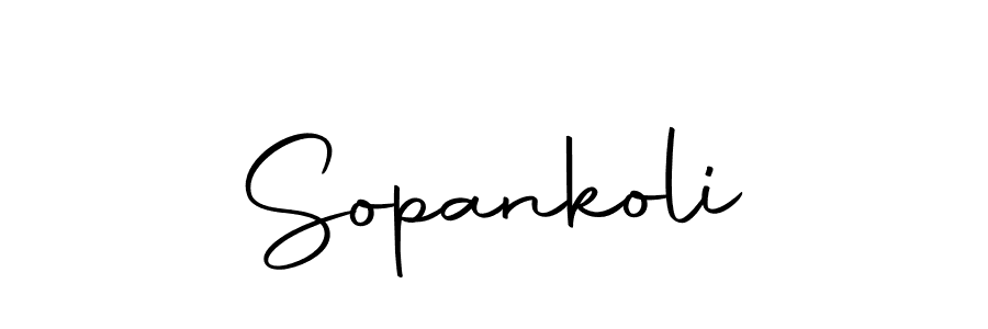 Also we have Sopankoli name is the best signature style. Create professional handwritten signature collection using Autography-DOLnW autograph style. Sopankoli signature style 10 images and pictures png