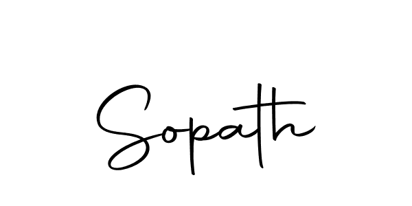 Sopath stylish signature style. Best Handwritten Sign (Autography-DOLnW) for my name. Handwritten Signature Collection Ideas for my name Sopath. Sopath signature style 10 images and pictures png