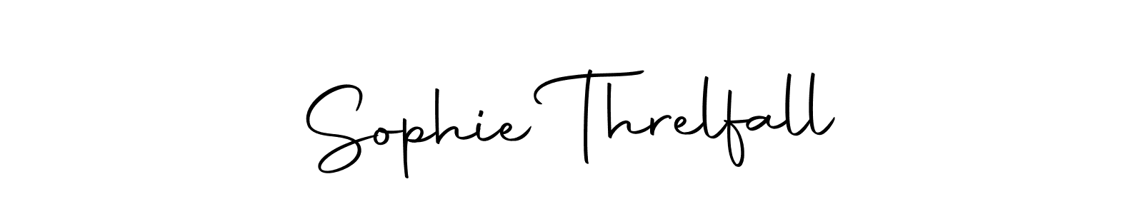 You can use this online signature creator to create a handwritten signature for the name Sophie Threlfall. This is the best online autograph maker. Sophie Threlfall signature style 10 images and pictures png