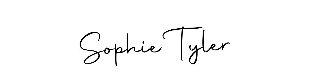 Autography-DOLnW is a professional signature style that is perfect for those who want to add a touch of class to their signature. It is also a great choice for those who want to make their signature more unique. Get Sophie Tyler name to fancy signature for free. Sophie Tyler signature style 10 images and pictures png