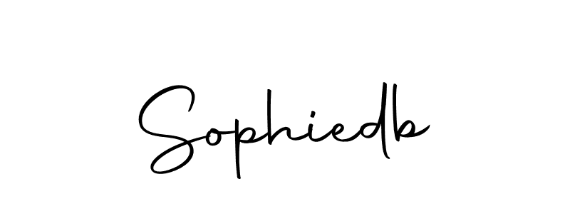 Create a beautiful signature design for name Sophiedb. With this signature (Autography-DOLnW) fonts, you can make a handwritten signature for free. Sophiedb signature style 10 images and pictures png