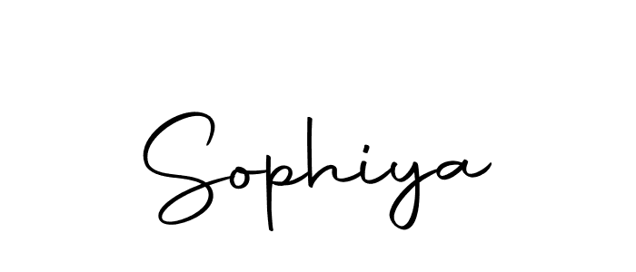 Create a beautiful signature design for name Sophiya. With this signature (Autography-DOLnW) fonts, you can make a handwritten signature for free. Sophiya signature style 10 images and pictures png