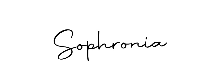 How to make Sophronia signature? Autography-DOLnW is a professional autograph style. Create handwritten signature for Sophronia name. Sophronia signature style 10 images and pictures png