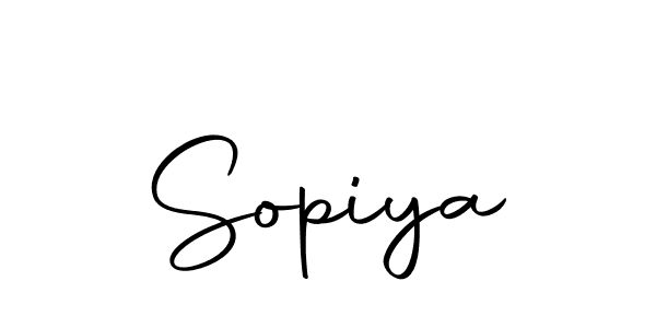 You should practise on your own different ways (Autography-DOLnW) to write your name (Sopiya) in signature. don't let someone else do it for you. Sopiya signature style 10 images and pictures png