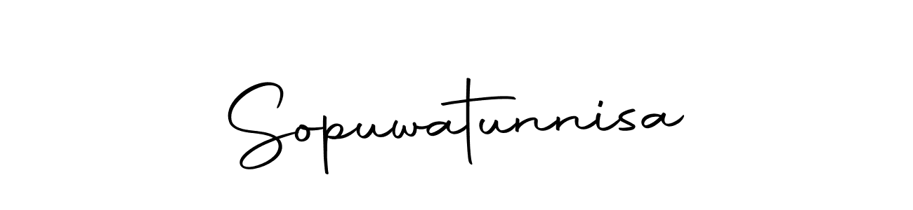 It looks lik you need a new signature style for name Sopuwatunnisa. Design unique handwritten (Autography-DOLnW) signature with our free signature maker in just a few clicks. Sopuwatunnisa signature style 10 images and pictures png