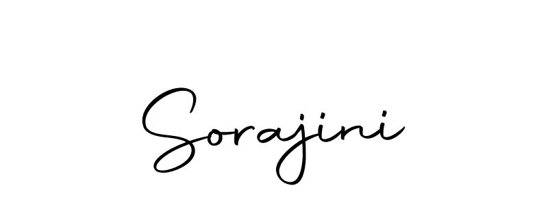 Similarly Autography-DOLnW is the best handwritten signature design. Signature creator online .You can use it as an online autograph creator for name Sorajini. Sorajini signature style 10 images and pictures png