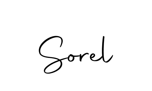 How to make Sorel signature? Autography-DOLnW is a professional autograph style. Create handwritten signature for Sorel name. Sorel signature style 10 images and pictures png